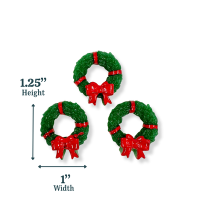 Miniature Christmas Wreaths (Package of 3)