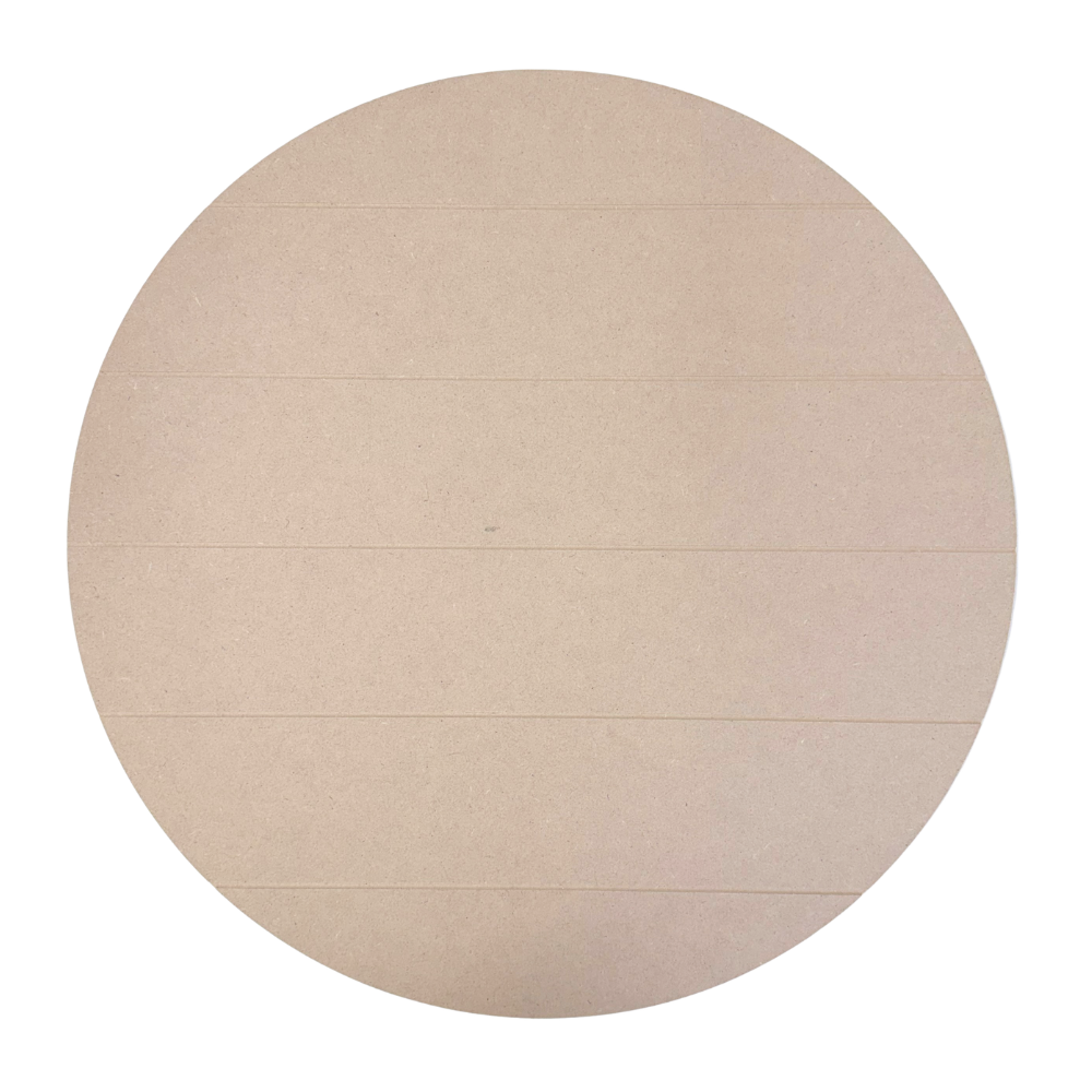 20" Unfinished Wood Blank Round Surface (Choice of 2 Styles)-  Wood- The Celebration Co.