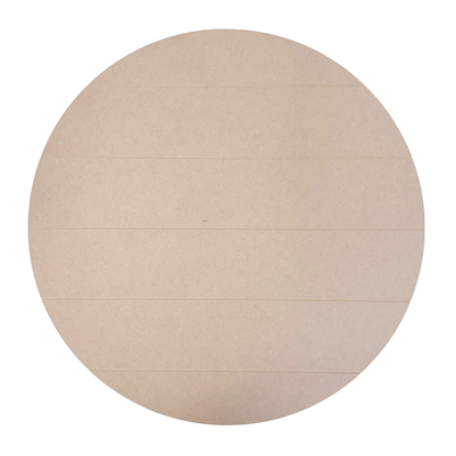 20" Unfinished Wood Blank Round Surface (Choice of 2 Styles)-  Wood- The Celebration Co.