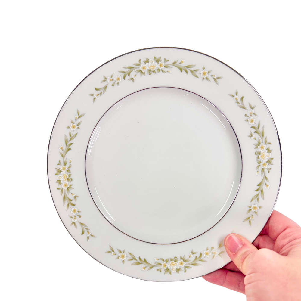 Vintage Fine China "Ballerina" by Wyndham (Choice of Salad or Dinner Plate)-  vintage- The Celebration Co.