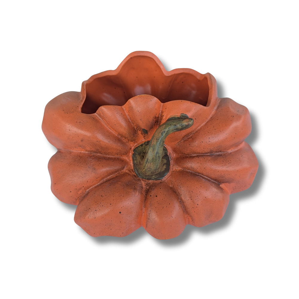 Sideways Pumpkin Container