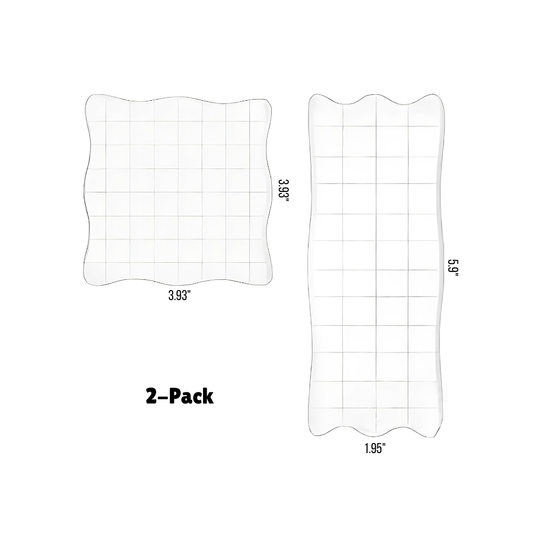 Acrylic Clear Stamps Block (2-Pack)