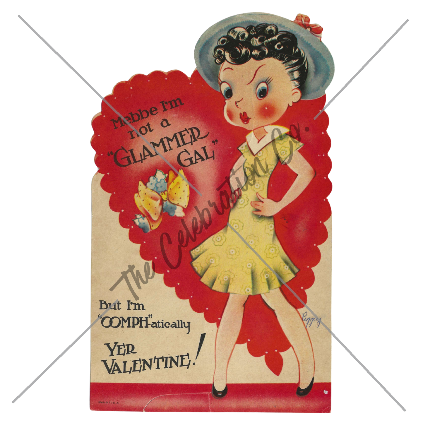 Vintage Valentines - Digital Download Collection-  Digital- The Celebration Co.