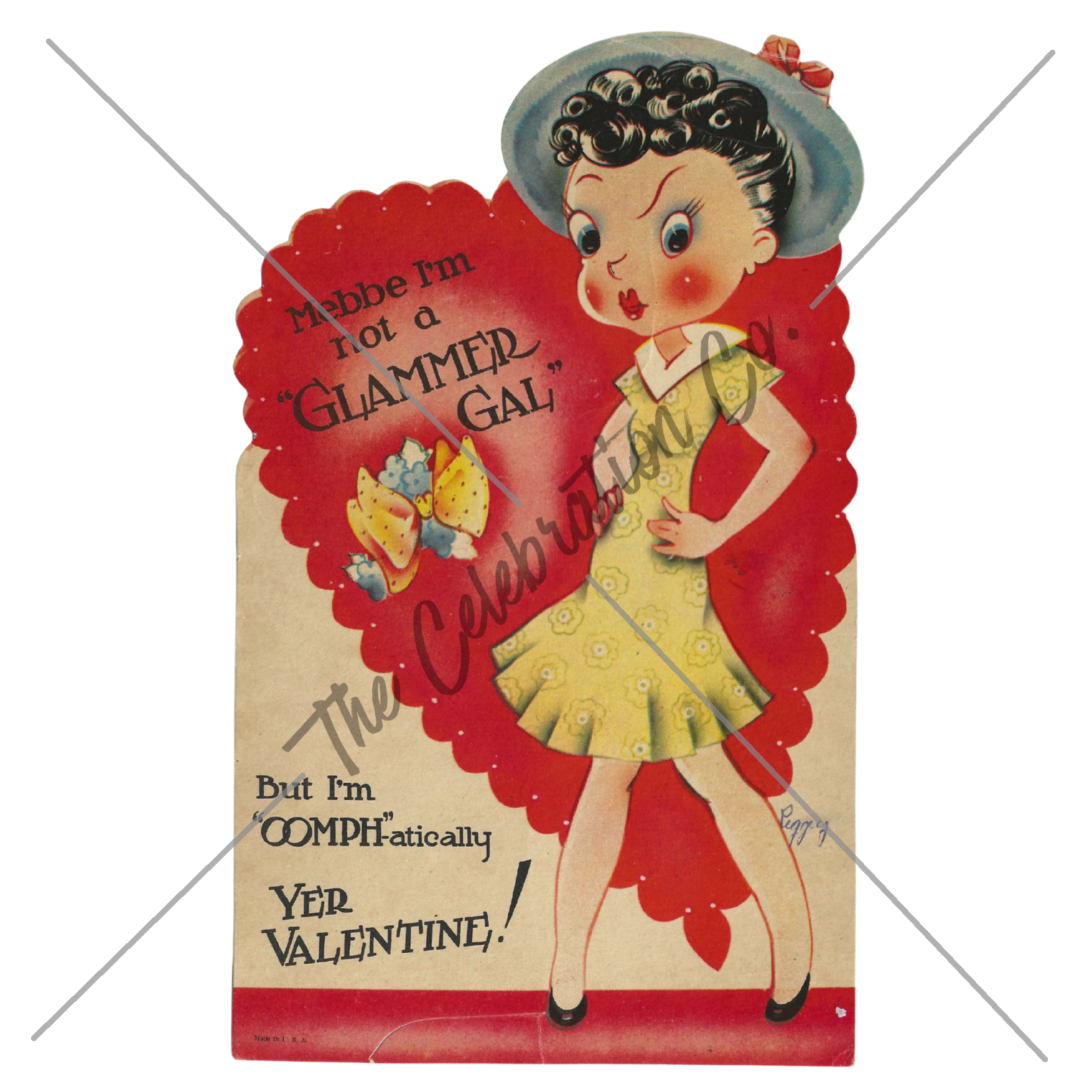 Vintage Valentines - Digital Download Collection-  Digital- The Celebration Co.