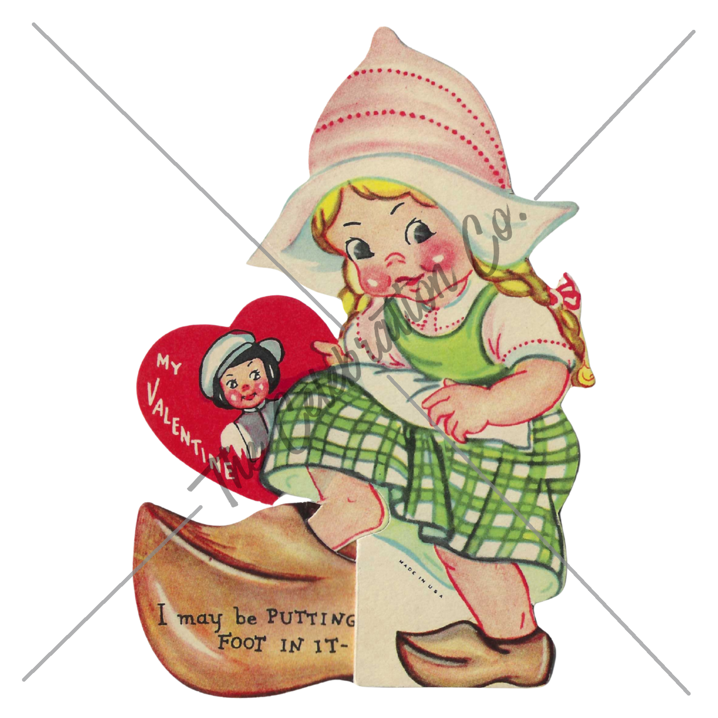 Vintage Valentines - Digital Download Collection-  Digital- The Celebration Co.