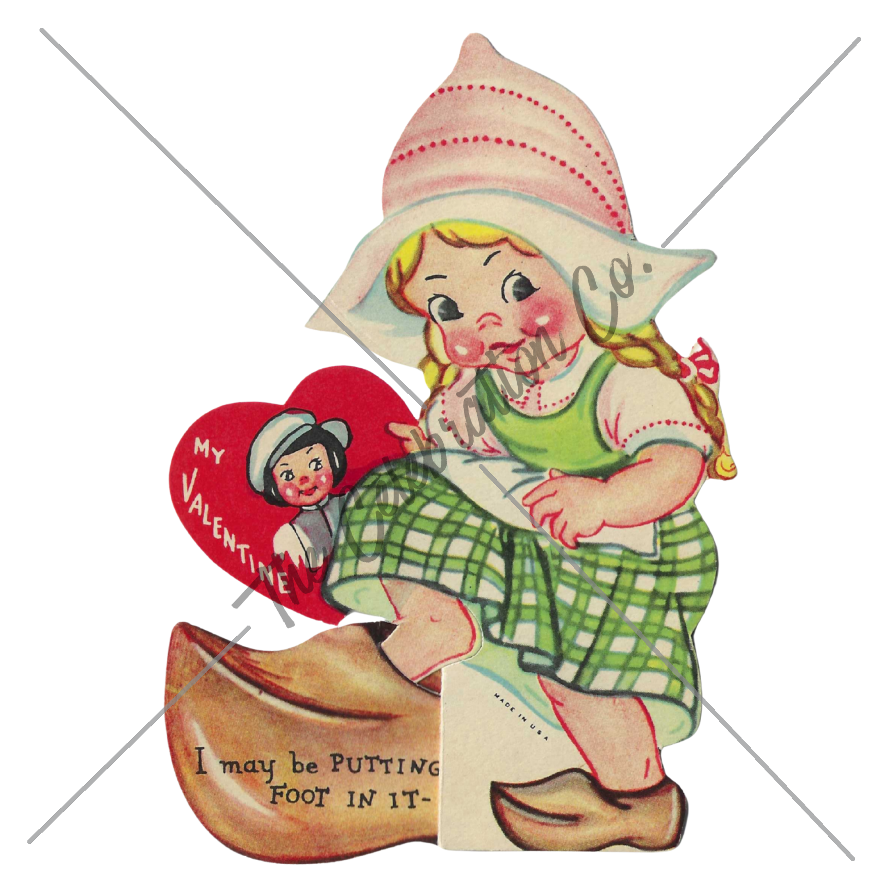 Vintage Valentines - Digital Download Collection-  Digital- The Celebration Co.