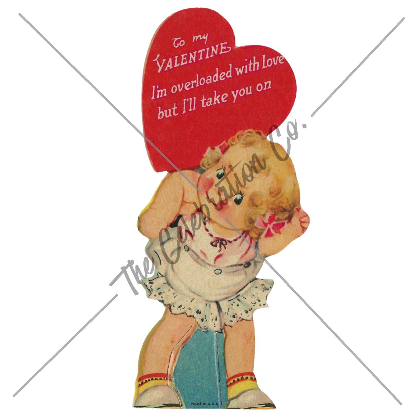 Vintage Valentines - Digital Download Collection-  Digital- The Celebration Co.