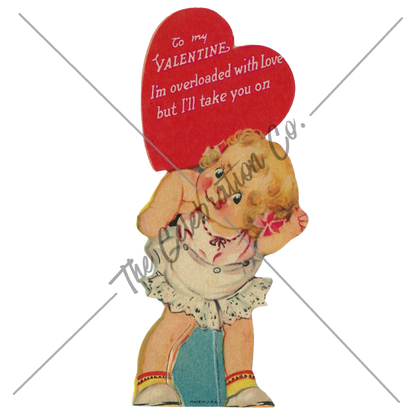 Vintage Valentines - Digital Download Collection-  Digital- The Celebration Co.