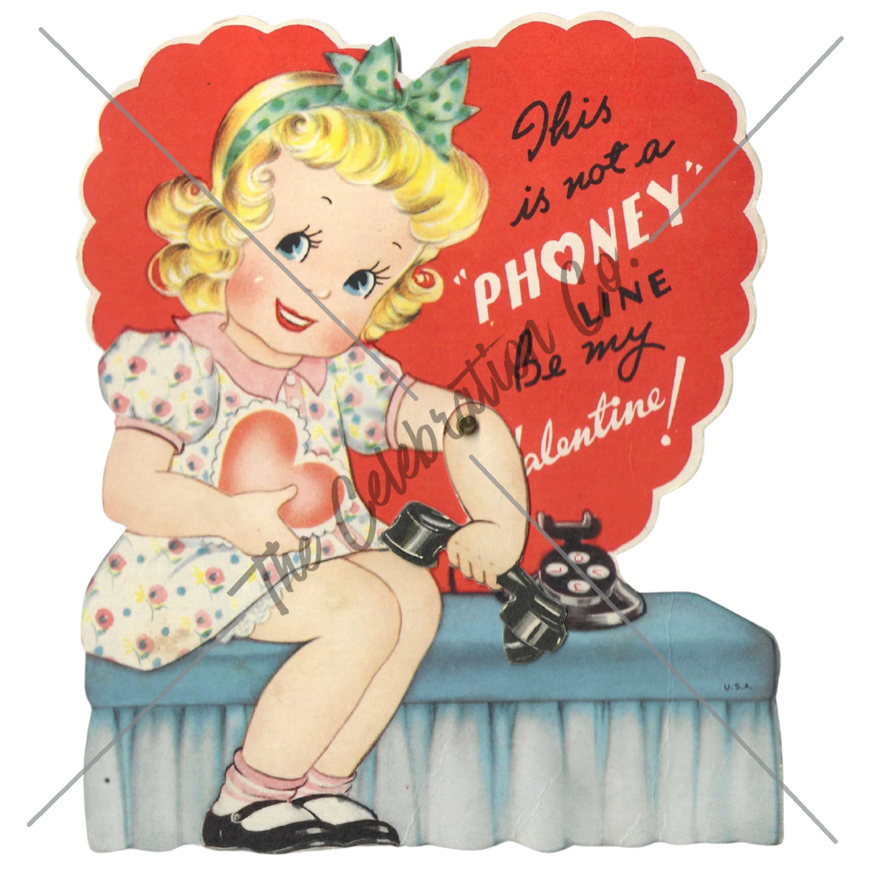 Vintage Valentines - Digital Download Collection-  Digital- The Celebration Co.