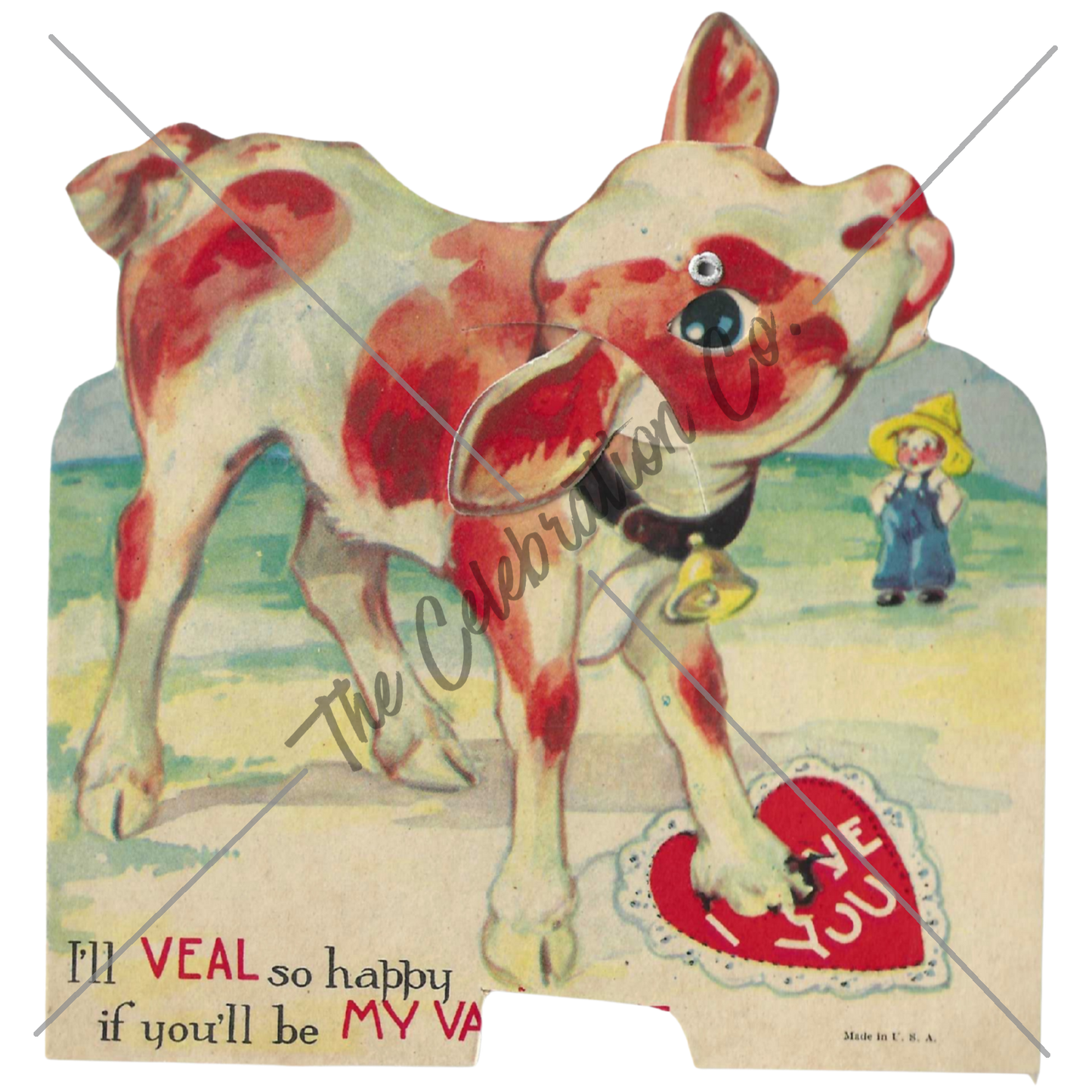 Vintage Valentines - Digital Download Collection-  Digital- The Celebration Co.
