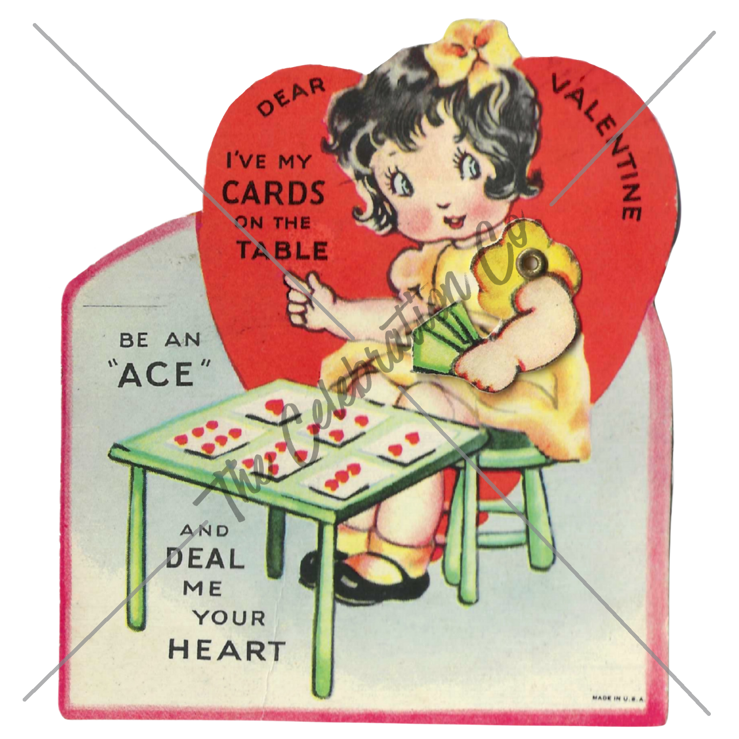 Vintage Valentines - Digital Download Collection-  Digital- The Celebration Co.