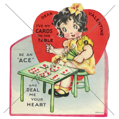 Vintage Valentines - Digital Download Collection-  Digital- The Celebration Co.