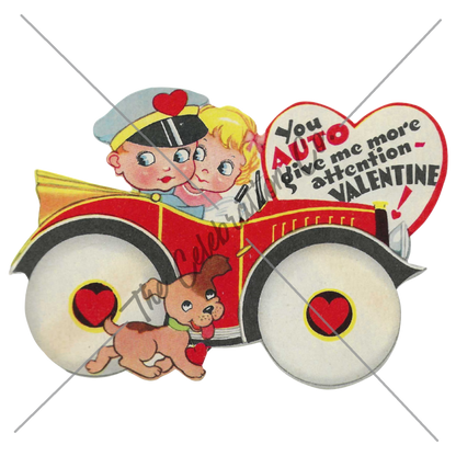 Vintage Valentines - Digital Download Collection-  Digital- The Celebration Co.