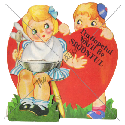 Vintage Valentines - Digital Download Collection-  Digital- The Celebration Co.