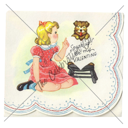Vintage Valentines - Digital Download Collection-  Digital- The Celebration Co.