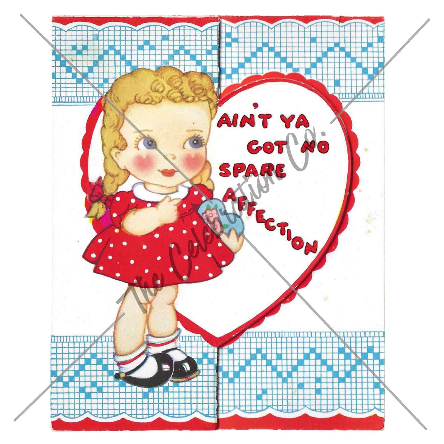 Vintage Valentines - Digital Download Collection-  Digital- The Celebration Co.