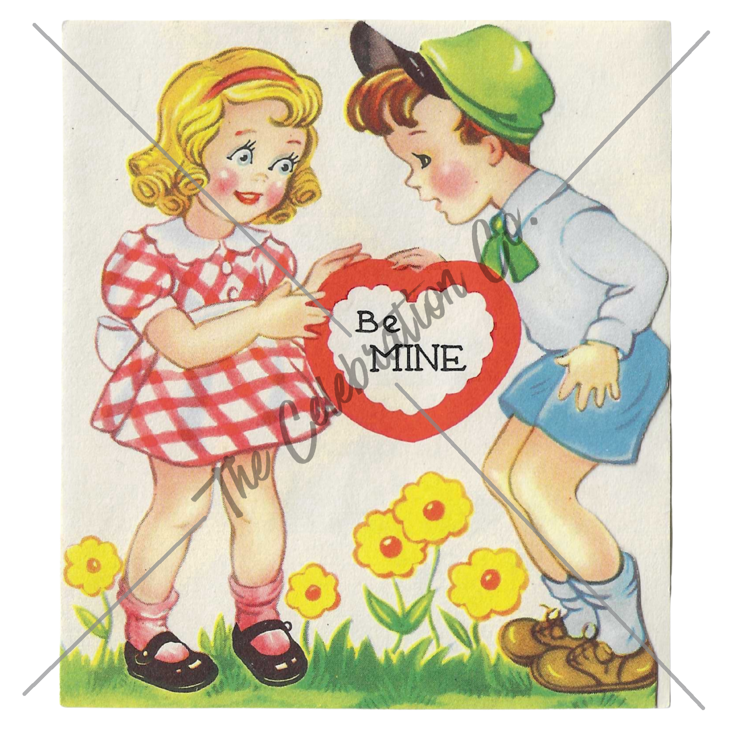Vintage Valentines - Digital Download Collection-  Digital- The Celebration Co.