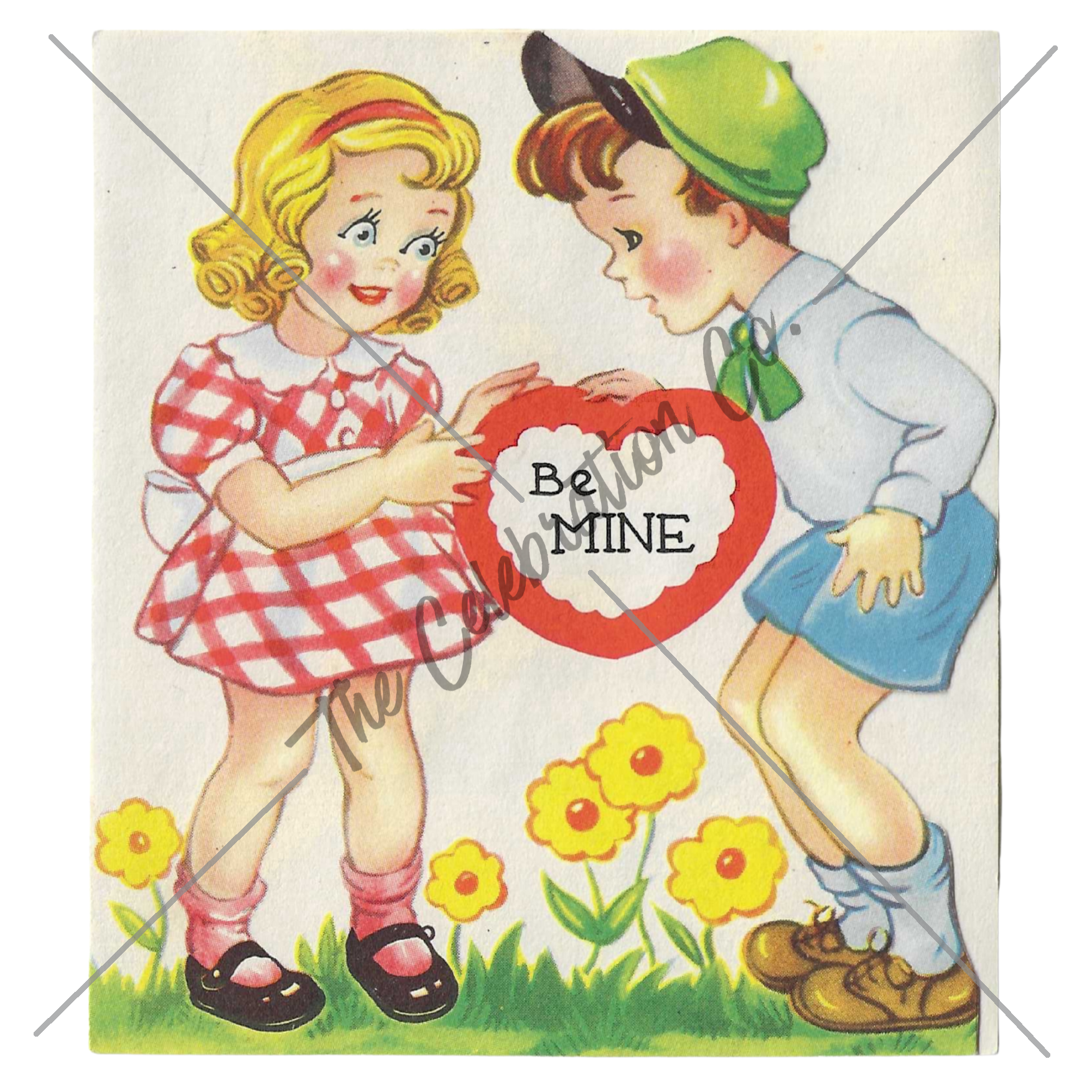 Vintage Valentines - Digital Download Collection-  Digital- The Celebration Co.