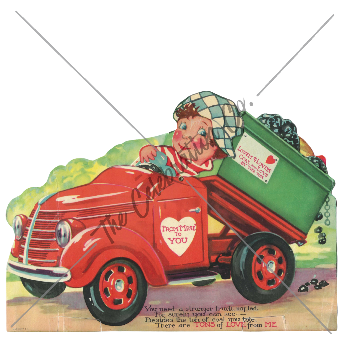 Vintage Valentines - Digital Download Collection-  Digital- The Celebration Co.