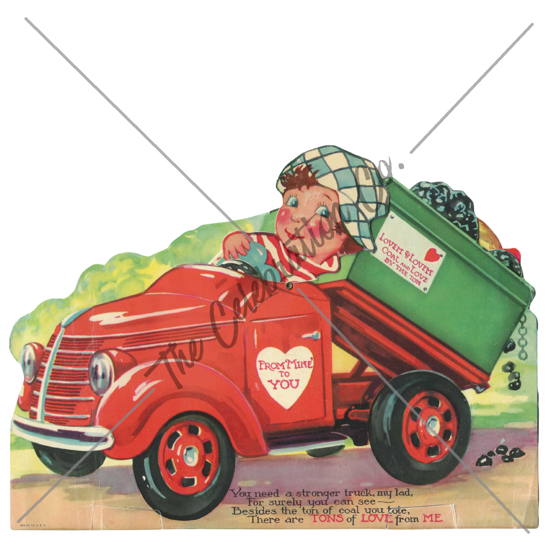 Vintage Valentines - Digital Download Collection-  Digital- The Celebration Co.
