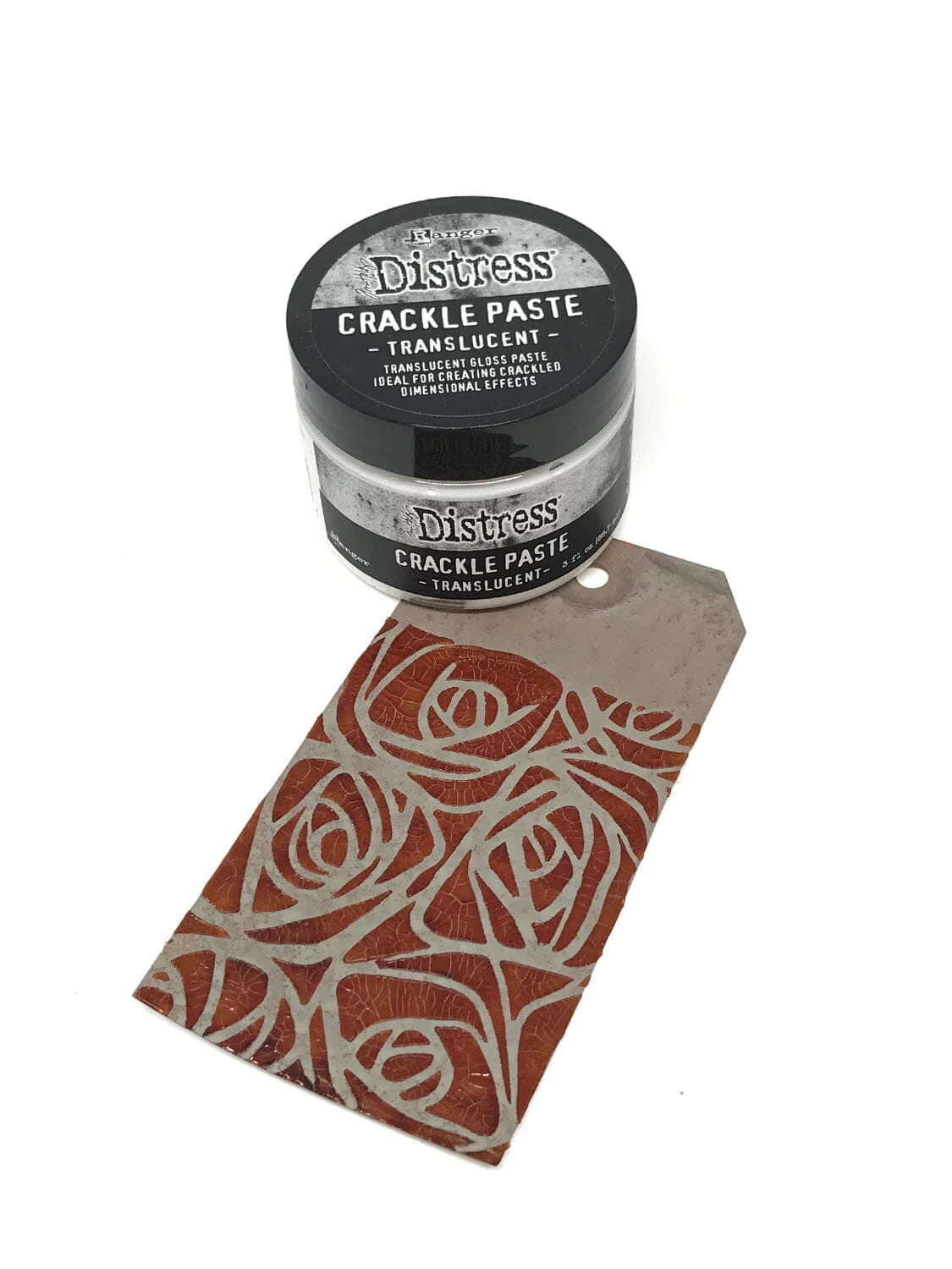Tim Holtz Distress Crackle Paste - Translucent-  Craft Supplies- The Celebration Co.
