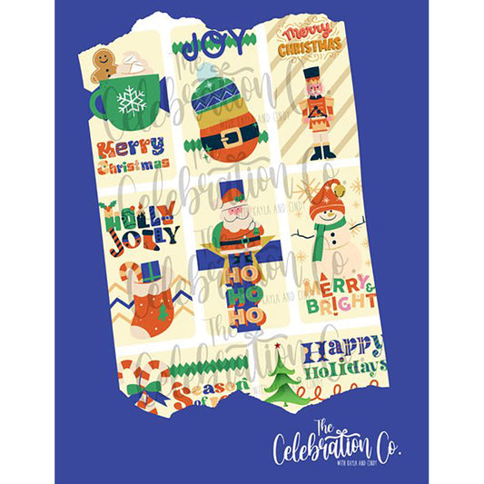 Printable Christmas Gift Tags - Vintage - The Celebration Co.