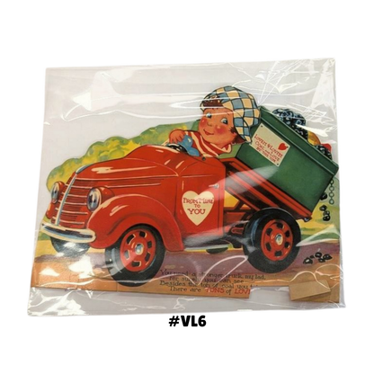 Vintage 1940s Valentines —  Large Card