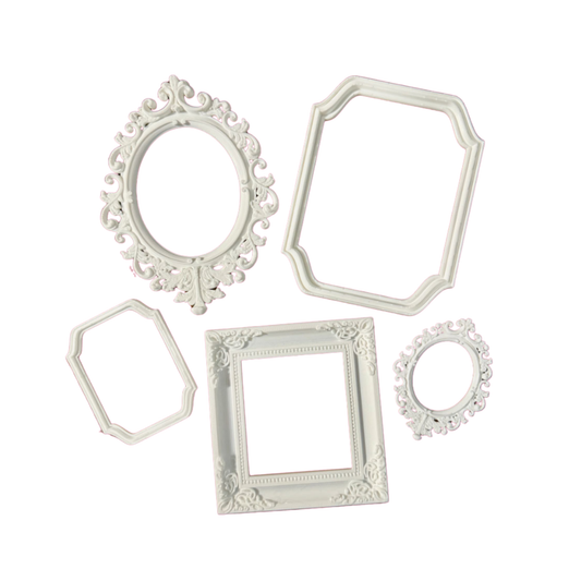 Vintage Style Frames – Set of 5