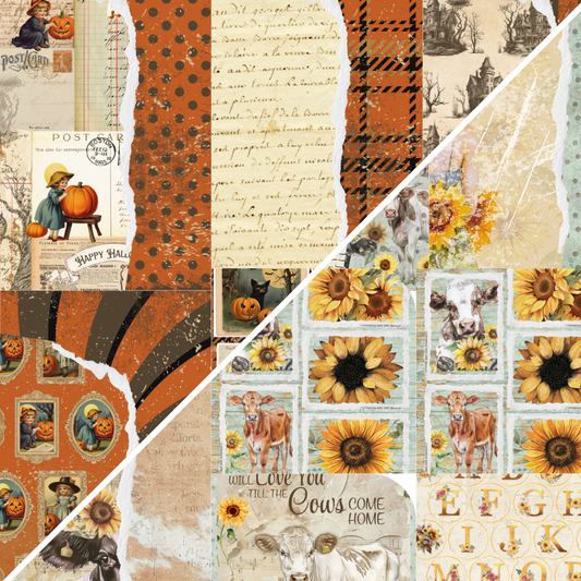 Digital Vault: Vintage Pasture & Vintage Halloween - 08/24