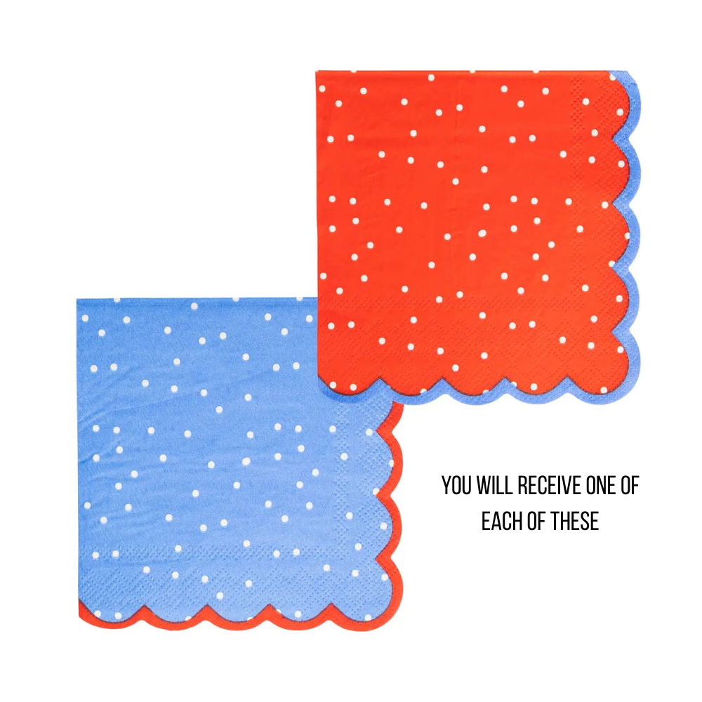 Patriotic Decoupage Napkin Collection-  Craft Supplies- The Celebration Co.