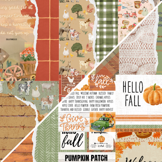 Digital Vault: Autumn Farm & Welcome Fall - 09/23