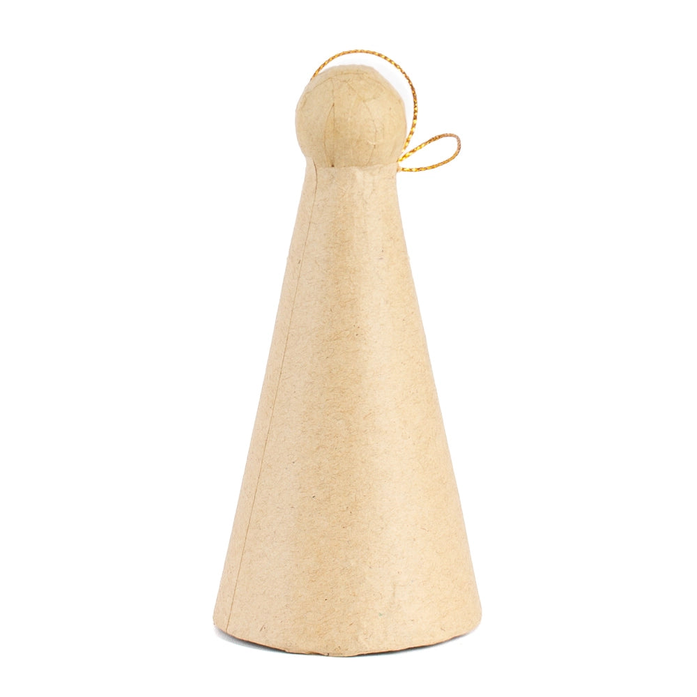 Paper Mache Angel Doll Body Cone – 5"-  Paper Mache- The Celebration Co.