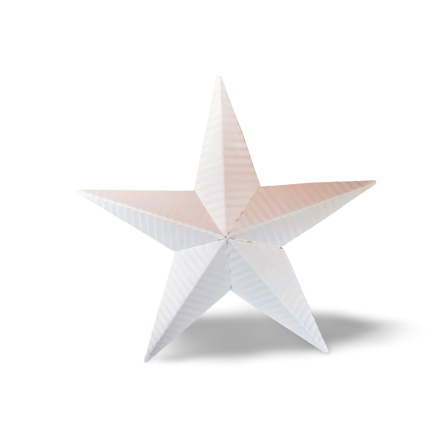 Small Corrugated Barn Star (Choose from 3 Colors)-  Decor- The Celebration Co.