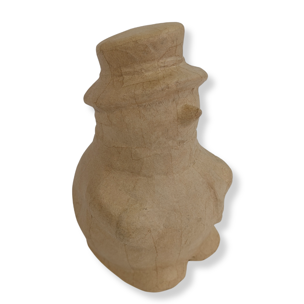 Paper Mache Snowman-  Paper Mache- The Celebration Co.